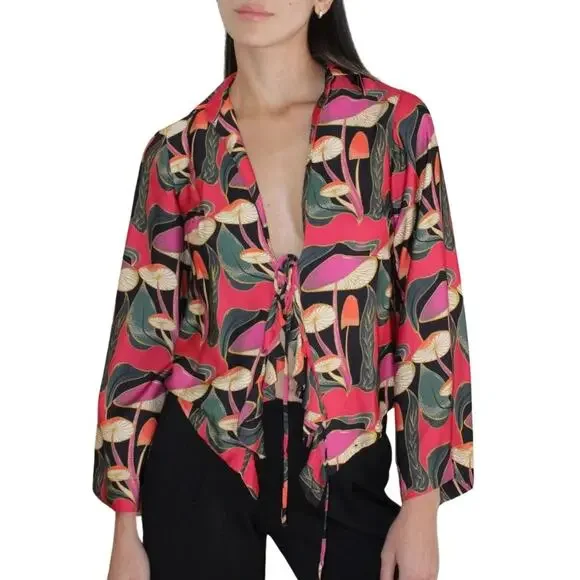 Farm Rio Mushroom Top Brazil Exclusive - Picture 7 of 8